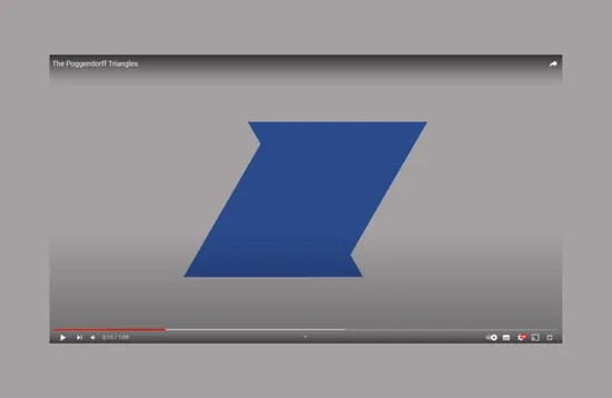 The Poggendorff Triangles