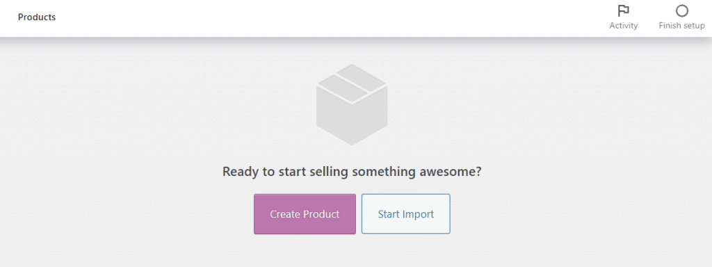 Creating a new product in WooCommerce