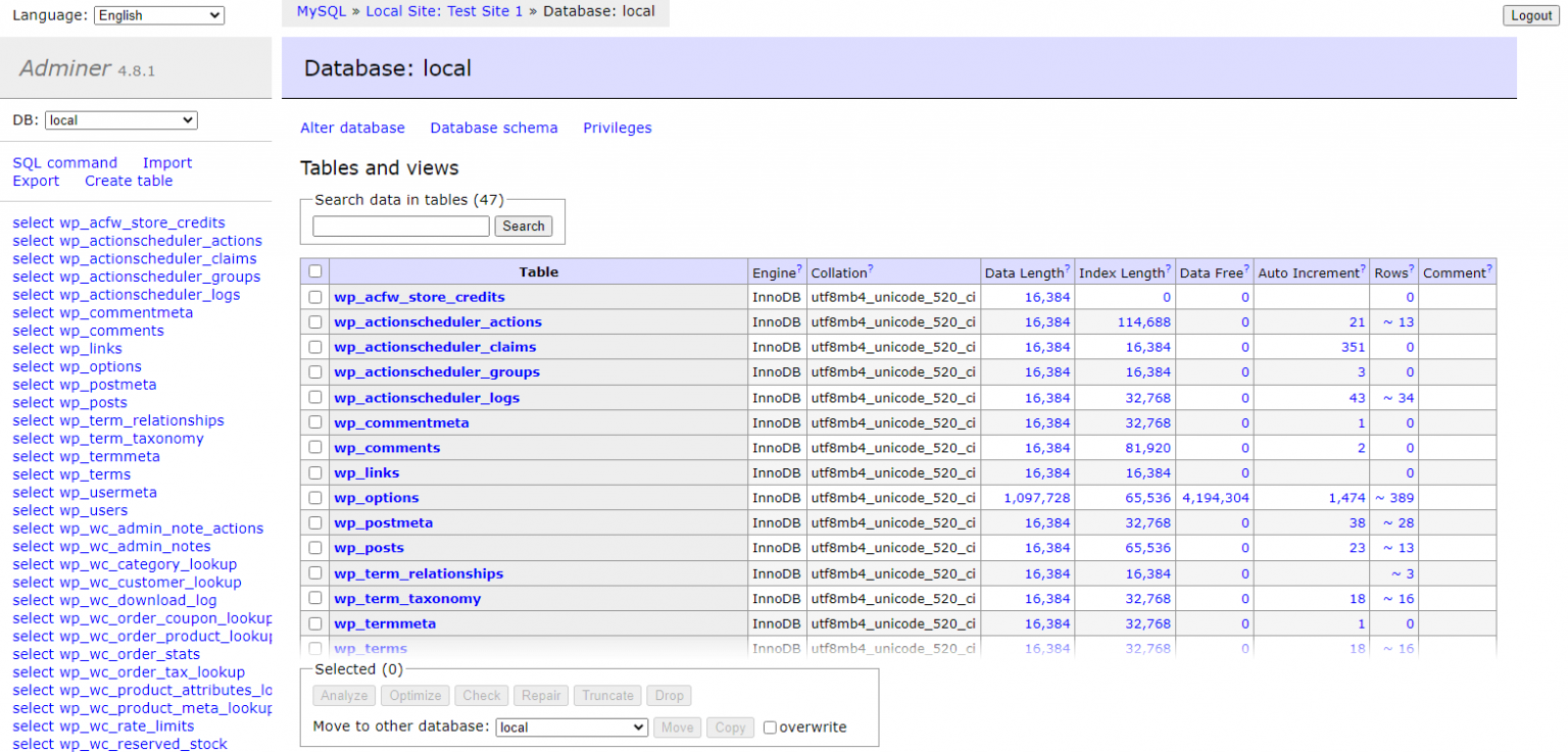 How To Find Your WordPress Database Name (2 Methods) • GigaPress ...