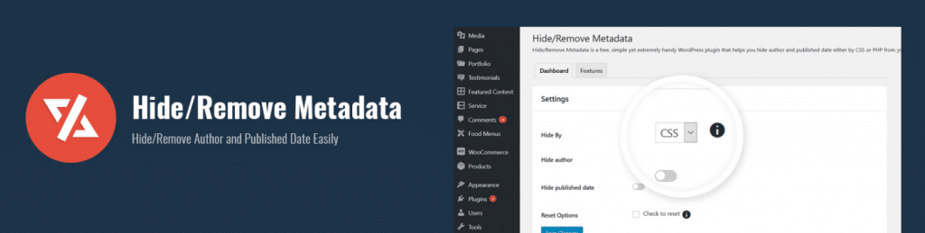 The Hide/Remove Metadata plugin can remove the author name from WordPress posts.  