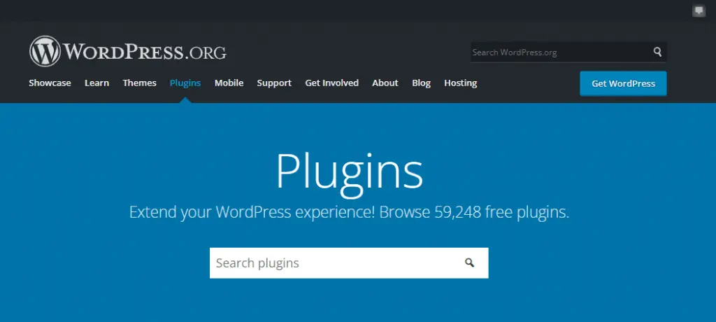 The WordPress plugin directory.