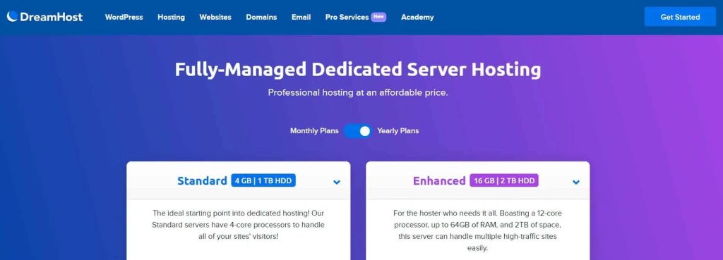 Dedicated server hosting gives you full access to your own server.