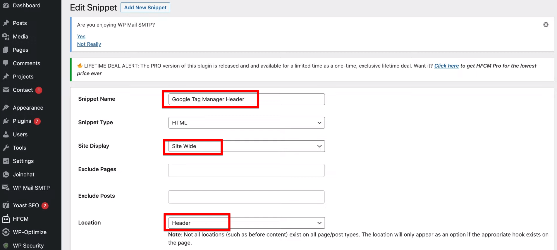 Filling Out The Required Information