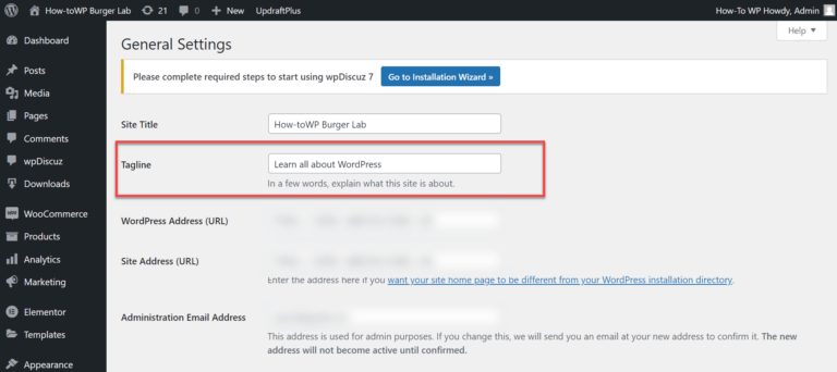 How to Remove Just Another WordPress Site [A Visual Guide]