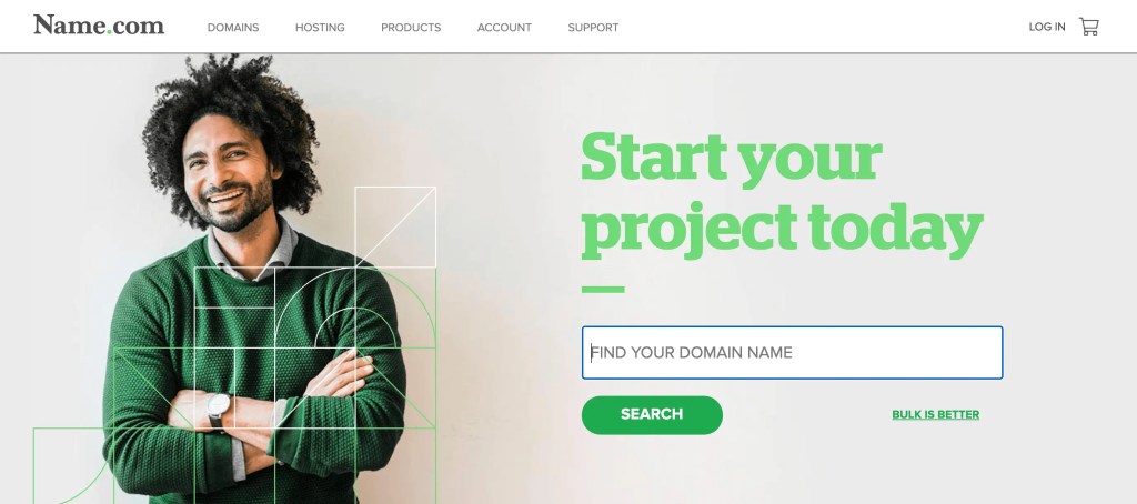 The Name.com service. 