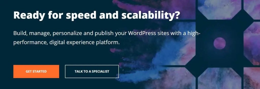 Managed WordPress hosting plan offering high-performance