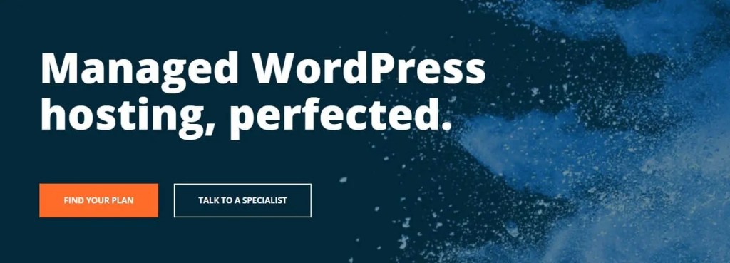 An example of a managed WordPress hosting service