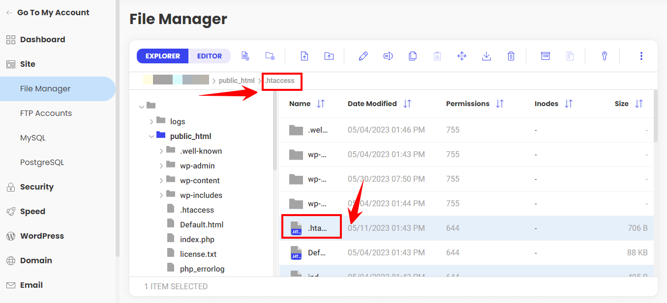 Htaccess File