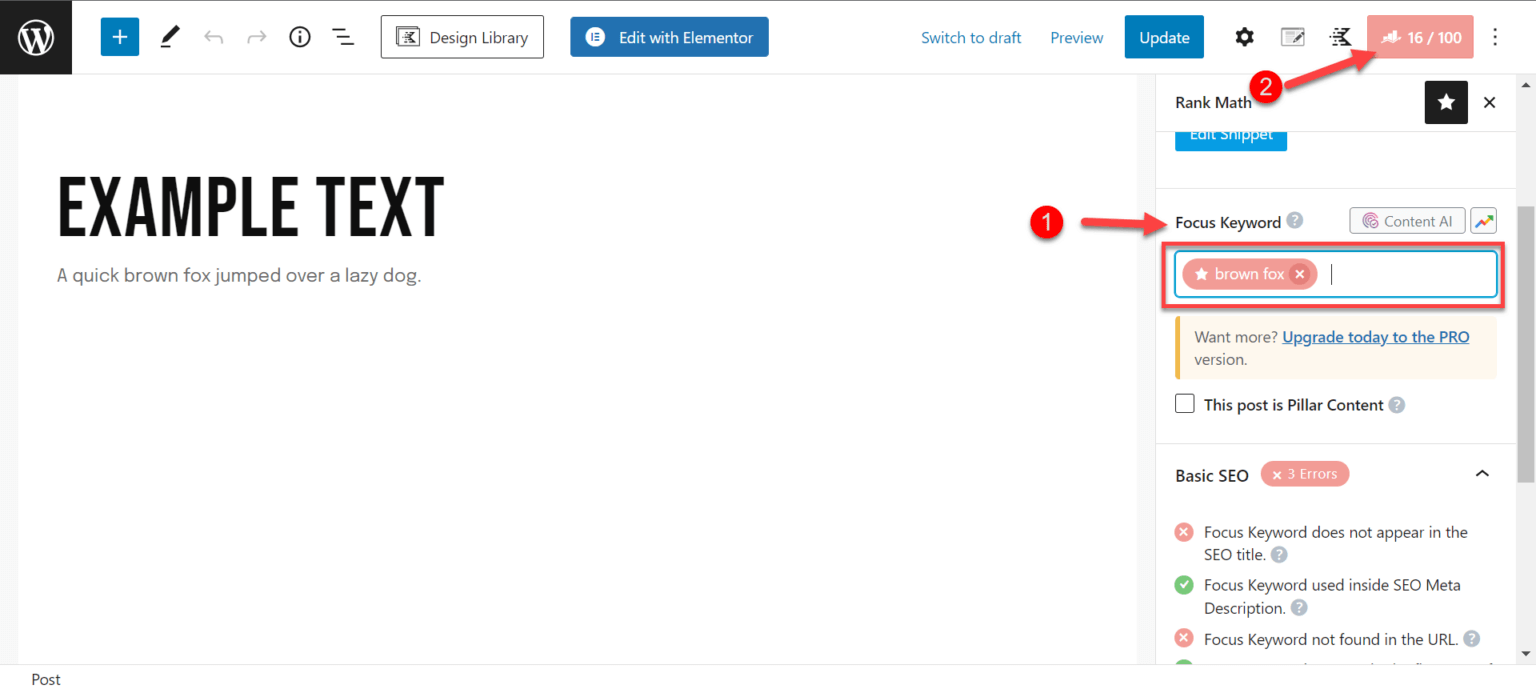 How to Add Keywords and Meta Descriptions in WordPress
