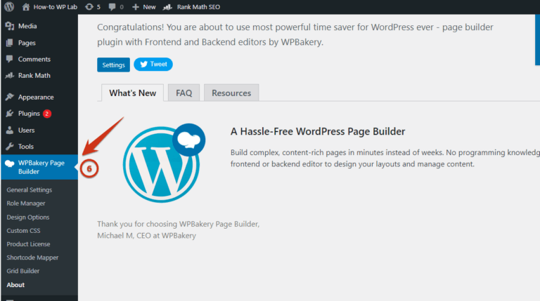 How to Add Shortcode in WordPress WPBakery Page Builder