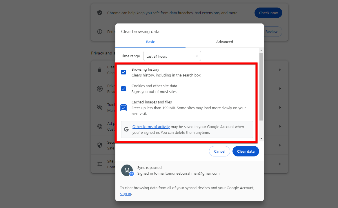 Choosing The Cache Type