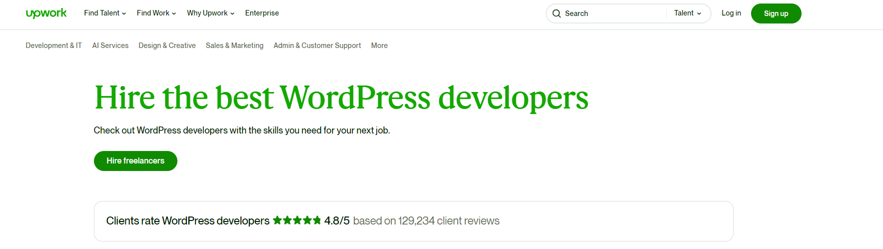 Using Upwork To Find The WordPress Developer 