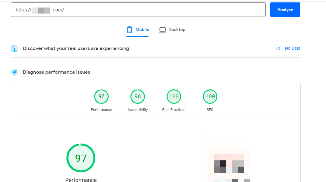 Google Page Speed Insights