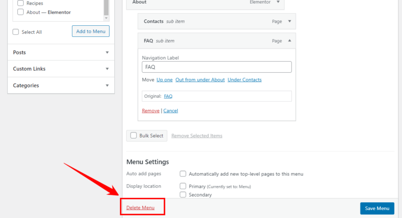 How to Remove Navigation Bar in WordPress [A Complete Guide]