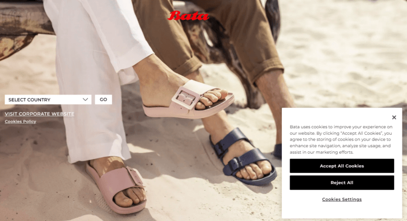 Bata Website Using WordPress