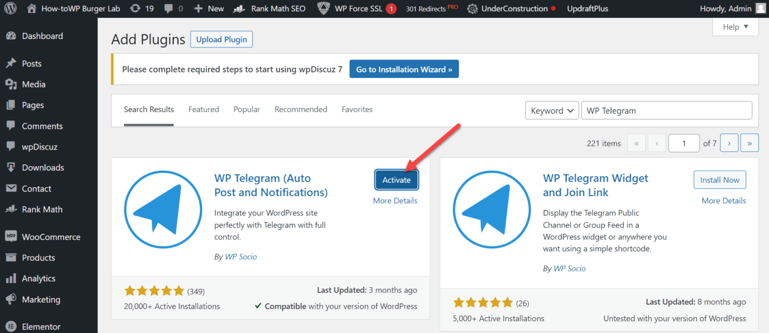 How to Integrate Your WordPress Site with Telegram - CODINGHEROS.COM