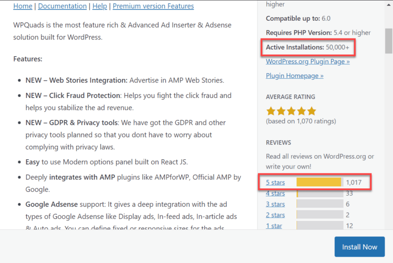 Active Installation And 5 Stars Review
