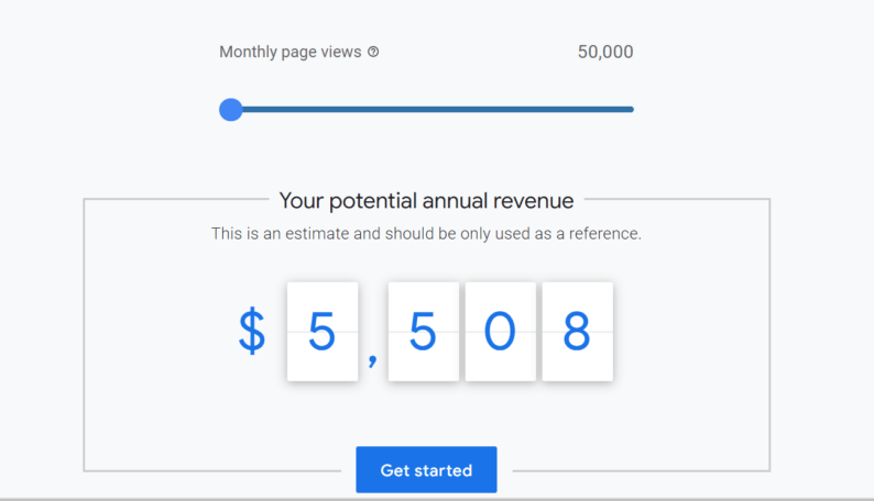 Potential Earnings Per Year