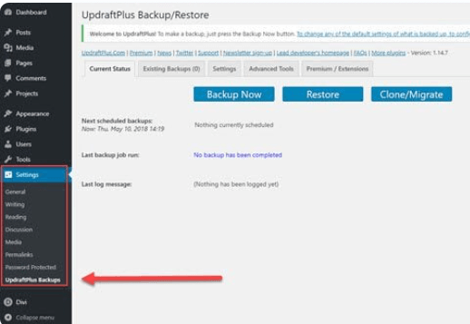 change the homepage in WordPress