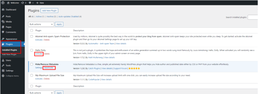 find malicious links in wordpress