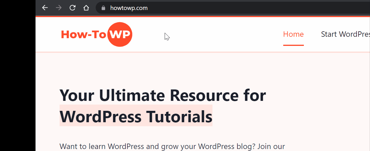 Wordpress Website Permalink