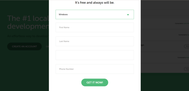 Fill Out The Form (Not Necessary)