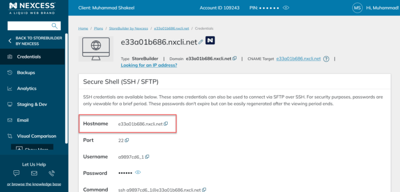 Copy The Hostname Again