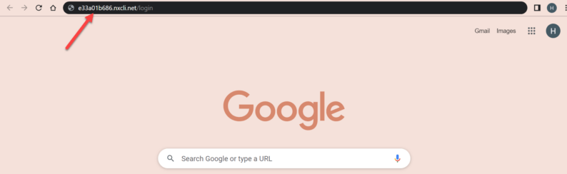 Paste The Hostname In The Url Section And Type &Quot;/Login&Quot; At The End Of It
