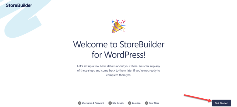 Click On The &Quot;Get Started&Quot; Button