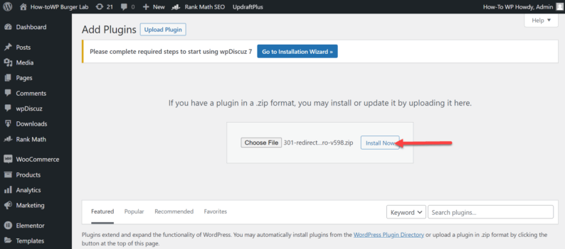 Click The &Quot;Install Now&Quot; Button.