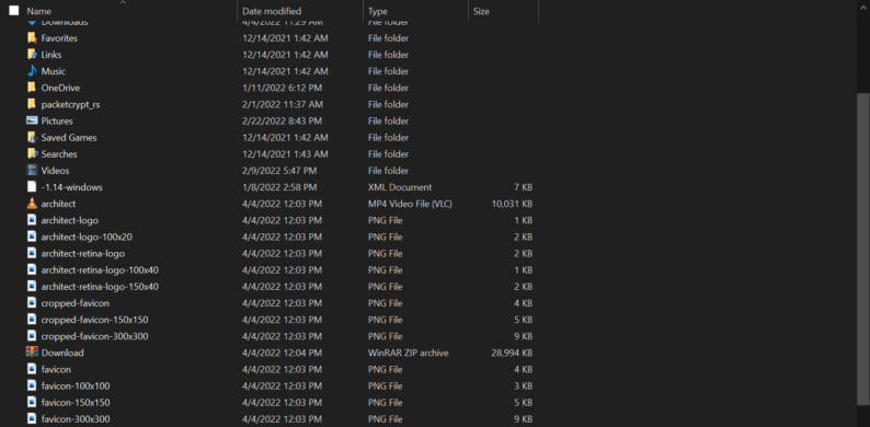 All The Files Have Been Downloaded.