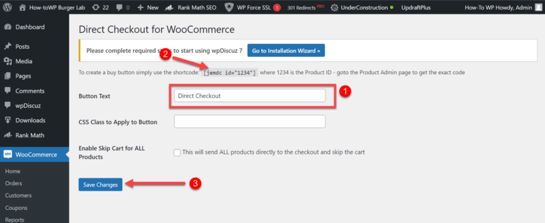 Enter A Name, Copy The Shortcode, And Click The &Quot;Save Changes&Quot; Button.