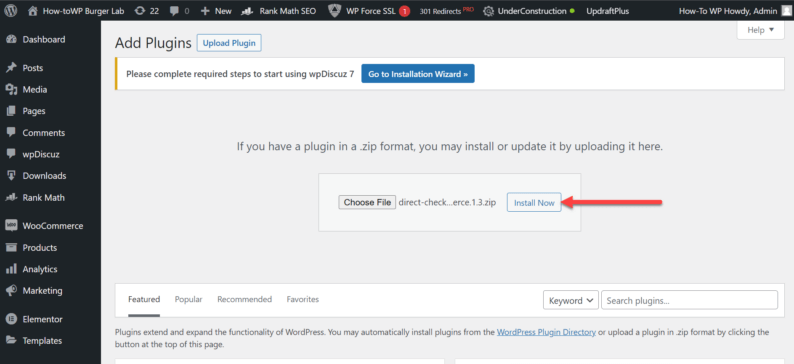 Click On The &Quot;Install Now&Quot; Button.
