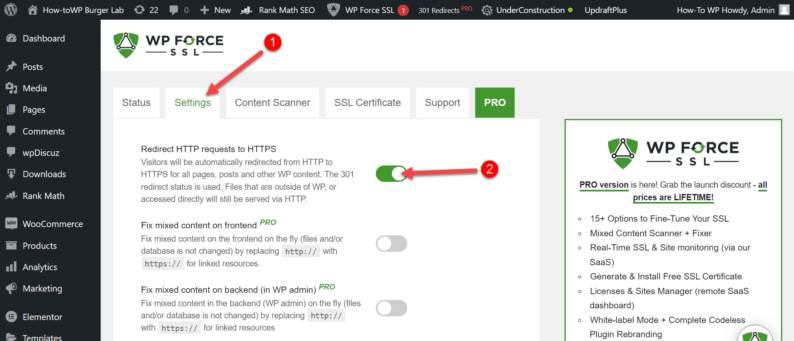 Go To The &Quot;Settings&Quot; Section And Toggle The Switch To &Quot;On.&Quot;