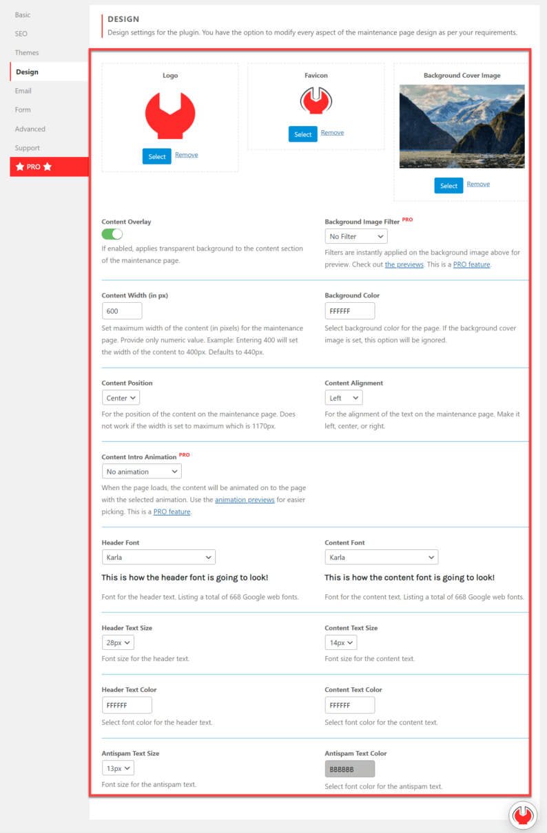 Change The Layout Of The Page However You Like.