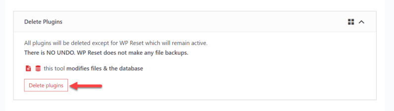 Delete The Plugins.