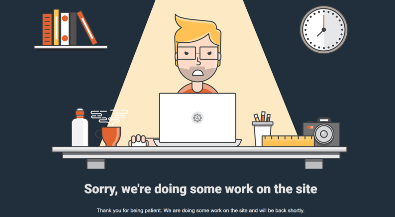 The Under Construction Page.