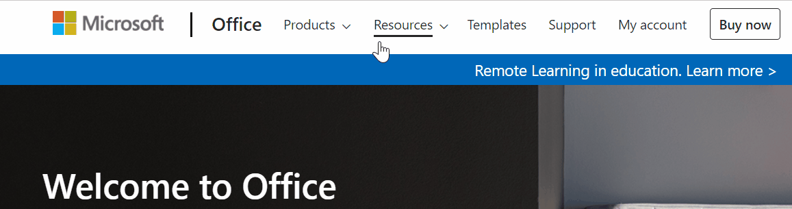 Drop-Down Menu
