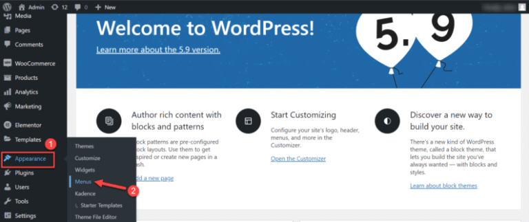 How to Create Drop Down Menu WordPress