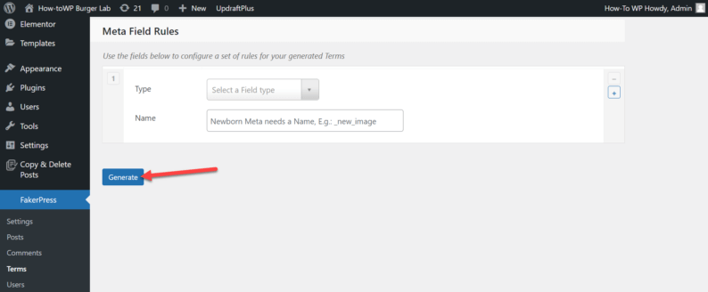 Click On The &Quot;Generate&Quot; Button.