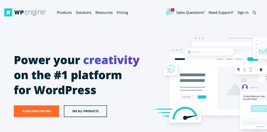 WP Engine web hosting for agencies.