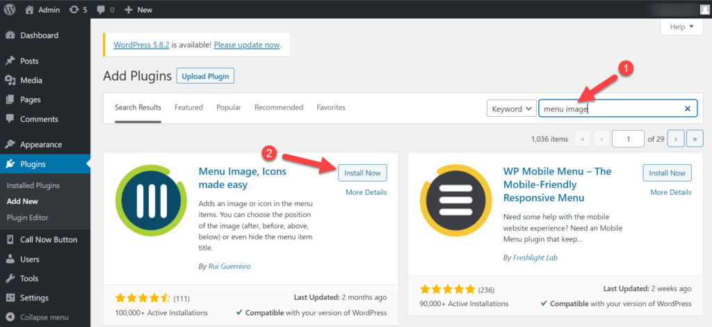 Search And Install Plugin