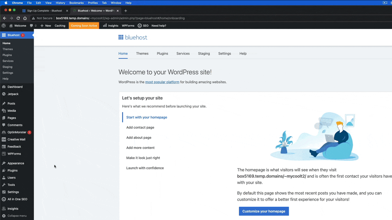 Create A Website