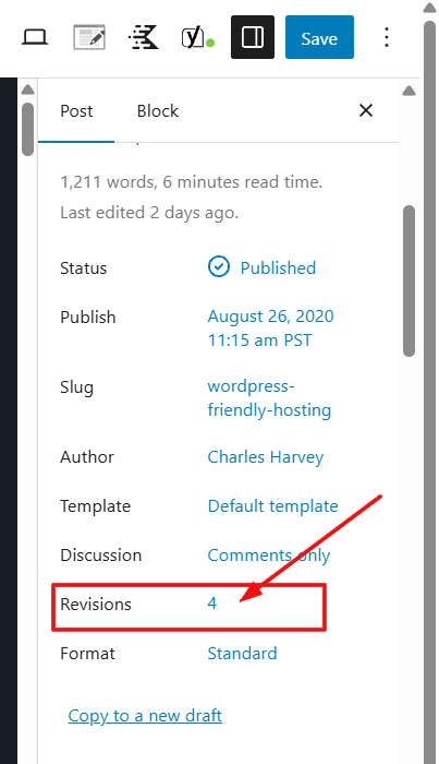 How to Use the WordPress Revision History Feature (Beginner’s Guide)